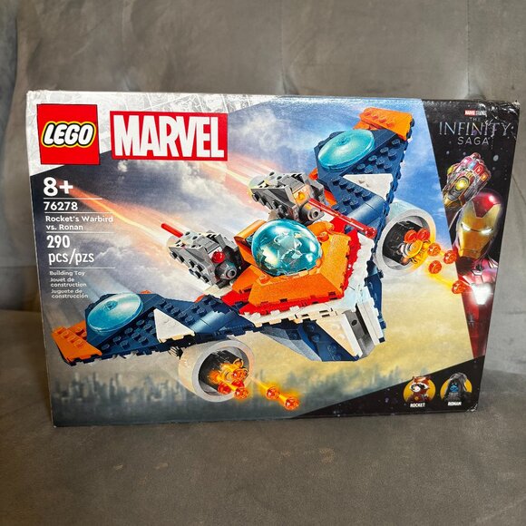 LEGO Marvel 76278 Rocket’s Warbird vs Ronan – Infinity Saga Set (290 pcs) - Picture 2 of 4
